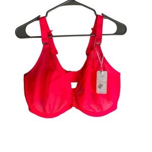 NWT- Elomi Matilda- El8900, Neon Pink,
38 GG lace convertible bra
